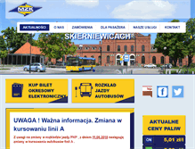 Tablet Screenshot of mzkskierniewice.pl